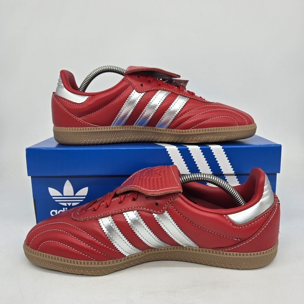 New adidas Samba LT Better Scarlet Silver Women's Shoes Size 9.5 - Picture 6 of 8